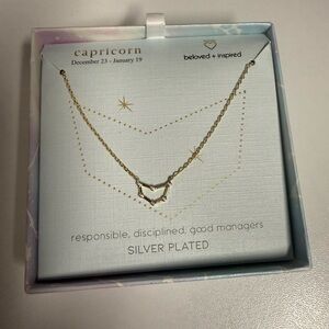Capricorn Gold Necklace